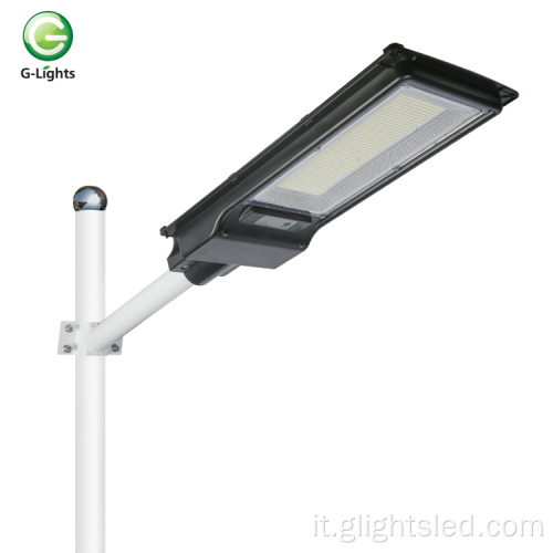 IP65 outdoor 100watt 200watt tutto in un lampione solare a led